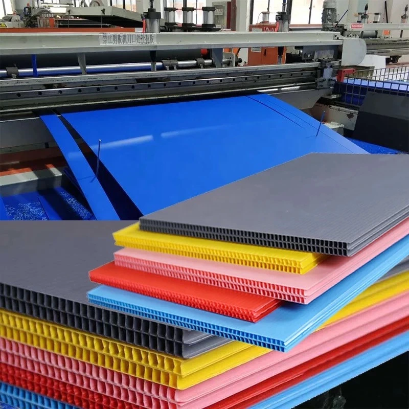 Corrugated Plastic Sheet Corrugated PP Sheet Coroplast Transparent PP Sheet