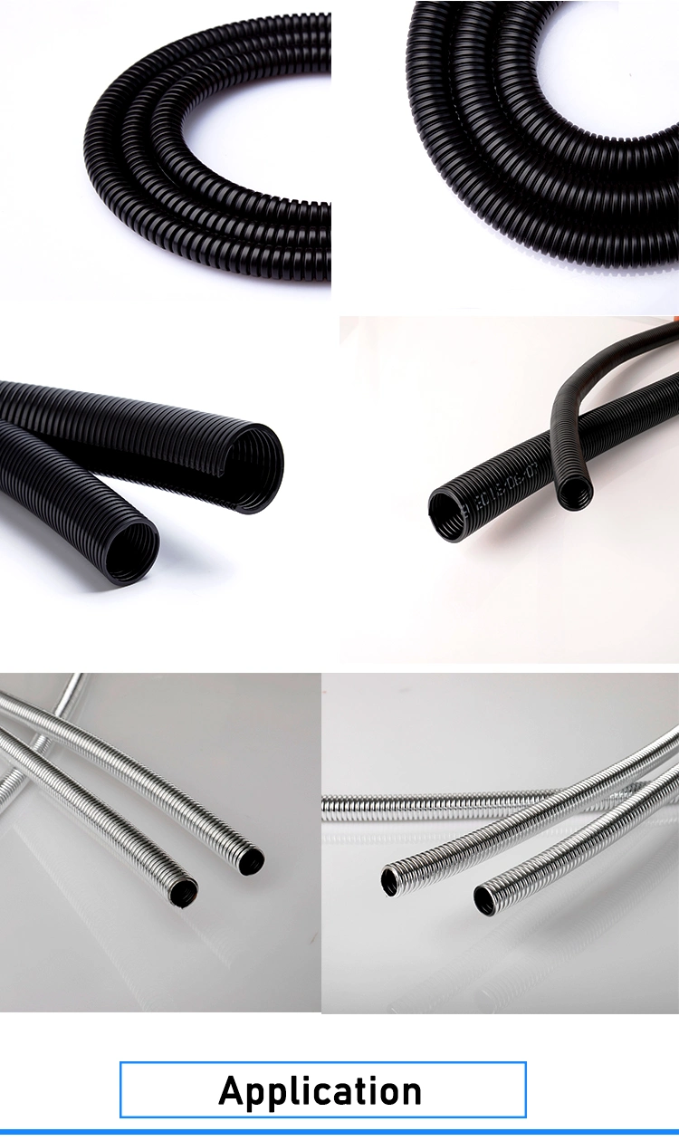Single Wall PP Material Corrugated Plastic Pipe/Hose/Tube