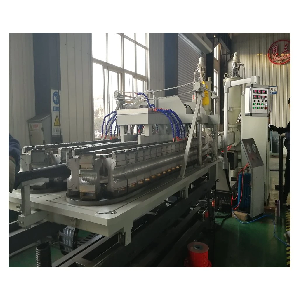 40-250 mm Plastic HDPE Double Wall Corrugated Pipe Extruder/Dwc Pipe Machine