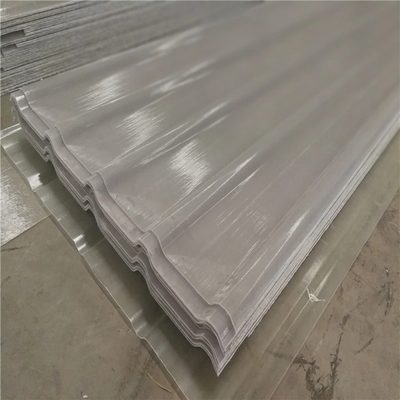 Transparent waterproof glass fiber composite plastic fiberglass corrugated roof panel