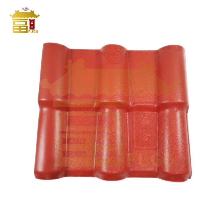 ASA Corrugated Plastic Roof Tile Coated Synthetic Resin Sheet Anti-aging Roof Sheet