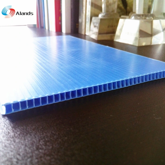 Corona Treated Corrugated Plastic Sheet PP Coroplast Sheet 4mm 5mm