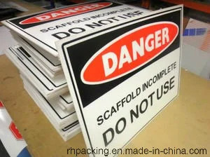 Coflute Coroplast Correx Corrugated Plastic Signs / Plastic Warning Signs / Prohibition Signs