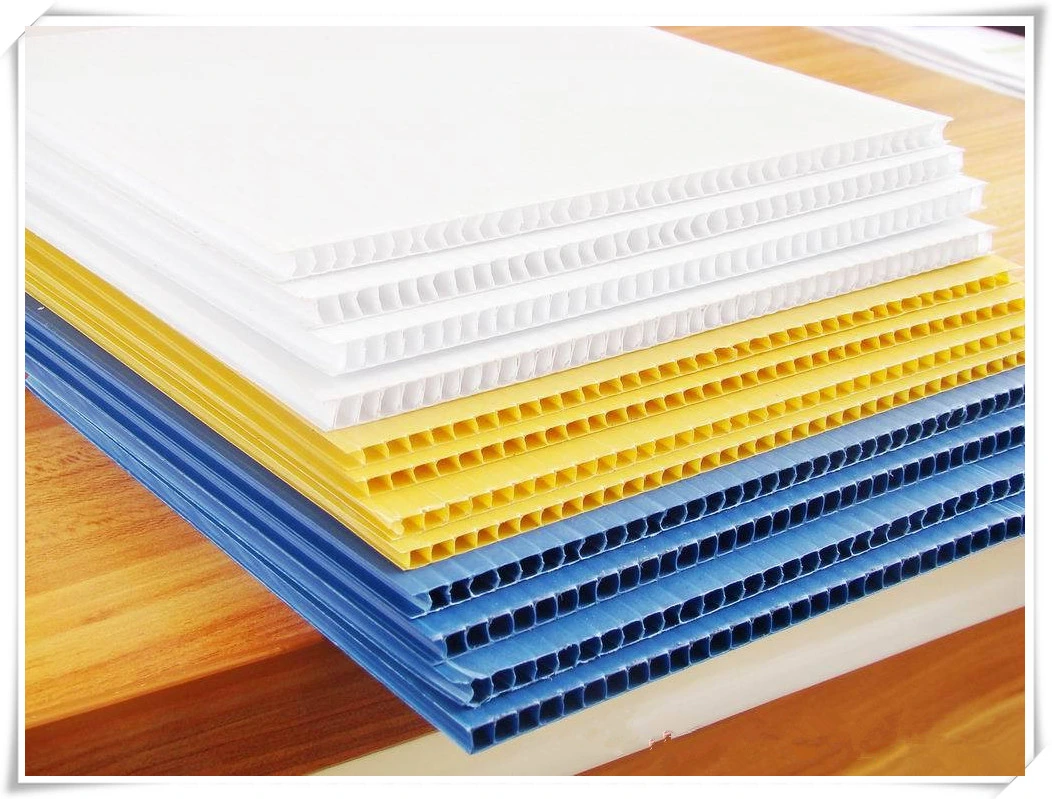 4X8′ Corrugated PP Plastic, 4mm Coroplast, Corrugated Plastic Sheet