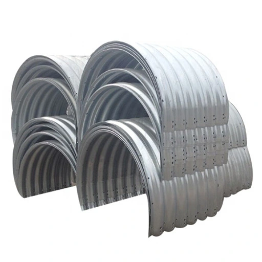 10ft Diameter Galvanized Corrugated Metal Steel Pipe Arch Culvert Pipe