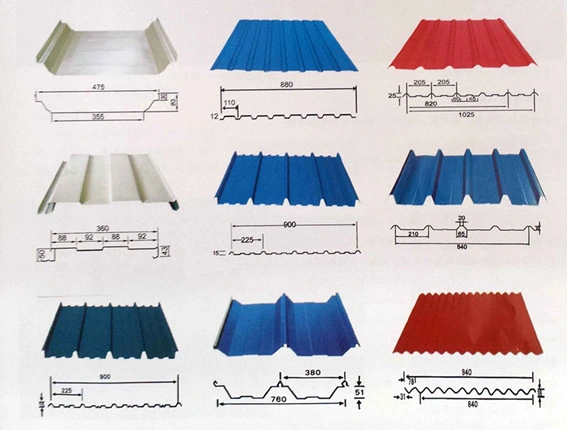 Stone-Coated Metal Roof Tile/PPGI Decking Profile/Corrugated Roofing Sheets