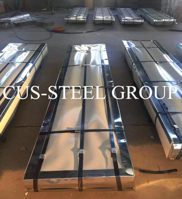Width 665/800/900mm Zinc Coated Steel Sheets/Prepainted Galvanised Corrugated Roofing Sheets