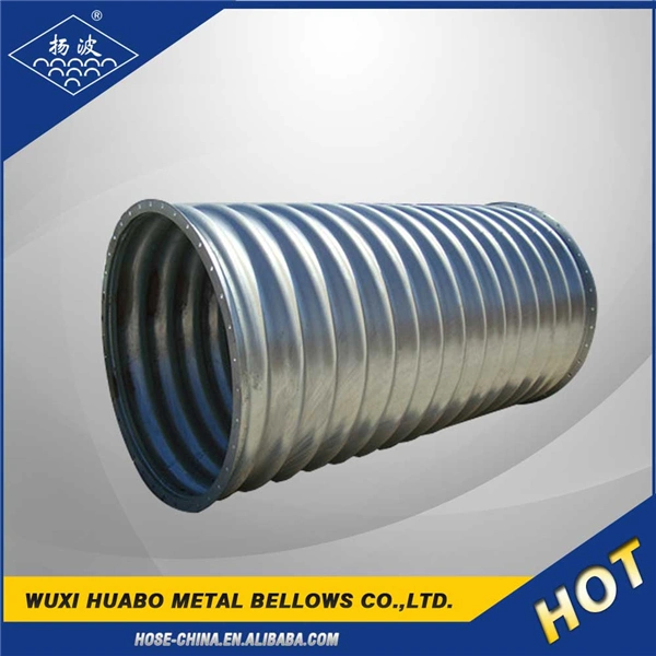 Supply large diameter corrugated steel pipe hose