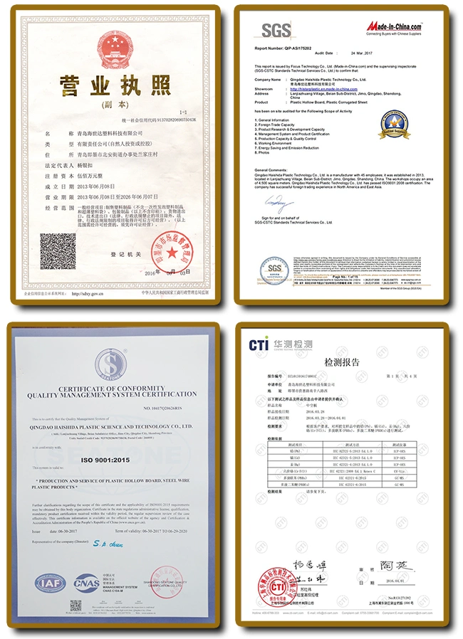 Building Material Logo Printing PP Correx Coroplast Corflute Plastic Sheets Floor Protection