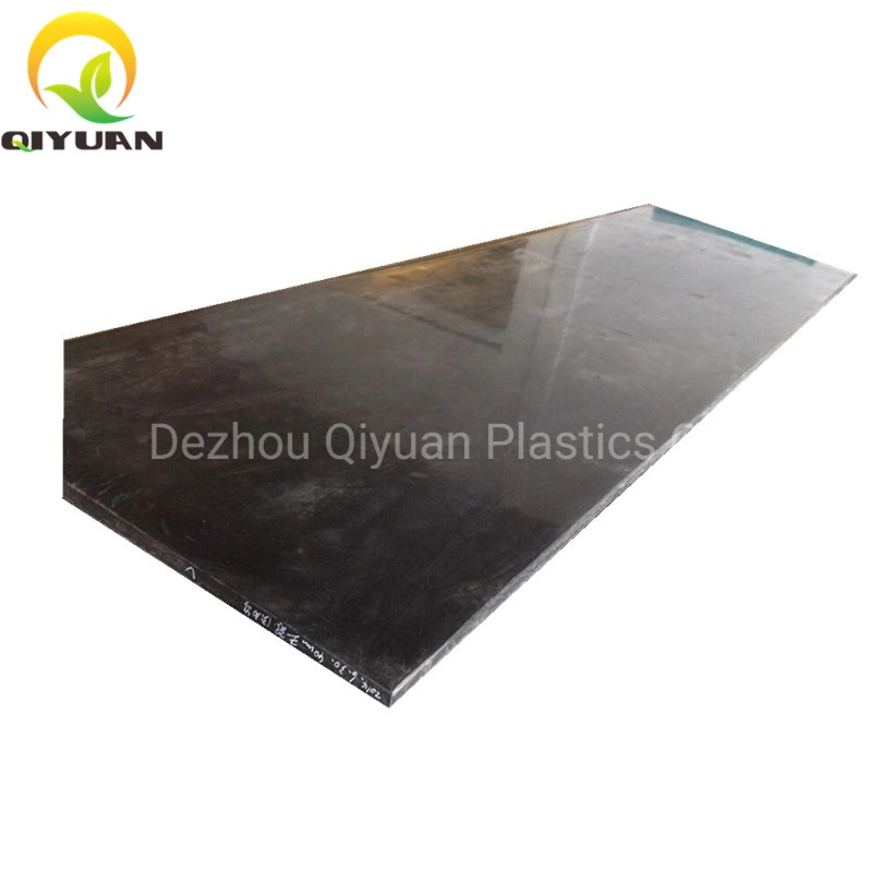 Black UHMW Plastic Polyethylene Cutting Board 4X8