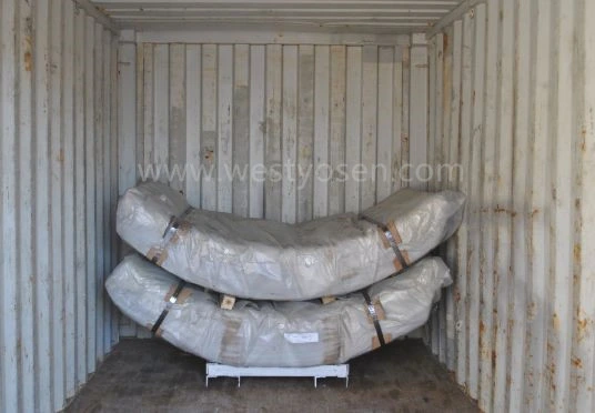 Q235 Material 200*55 Wave Drainage Culvert Pipe Corrugated Steel Pipe Culvert