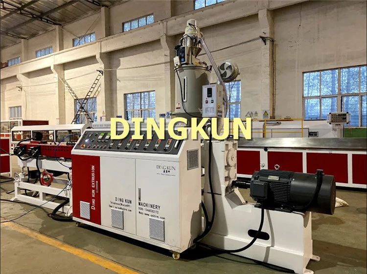 High Speed Plastic Corrugated Pipe Making Machine / PE PP PVC Single Wall Corrugated Pipe Machine