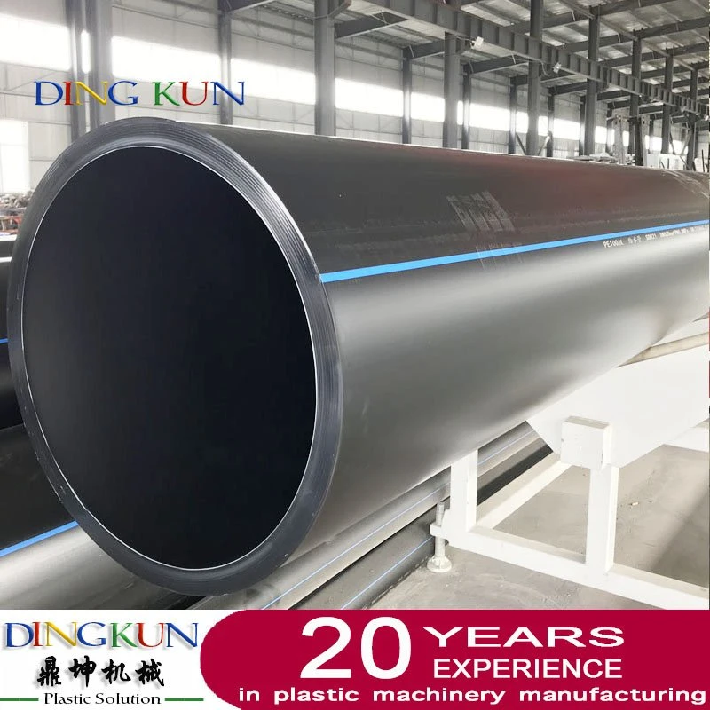 Big Diameter 450mm HDPE Pipe Plastic Machine / PE Pipe Production Line / PE Pipe Plastic Extruder