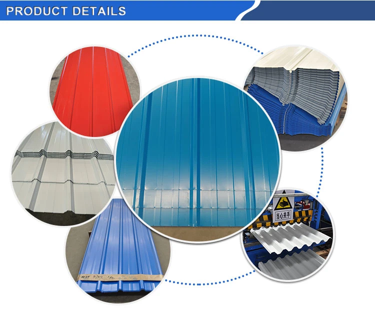Construction Roof Corrugated Steel Sheet / Zinc Coated Roofing Metal / Galvanized Corrugated Steel Sheet for Roofing