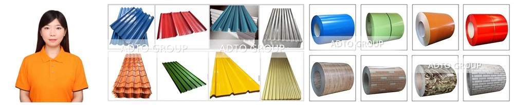 Adto Coated Iron Corrugated Iron Sheets in Bulk