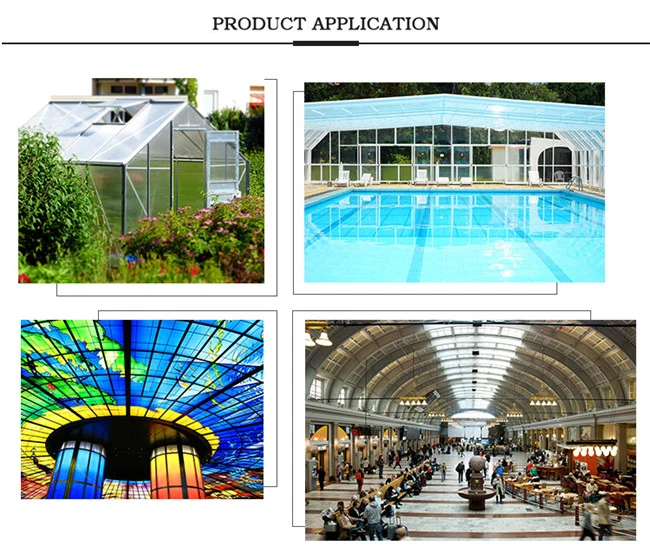 8mm Hollow Polycarbonate Sheet for Greenhouse Polycarbonate Sheet