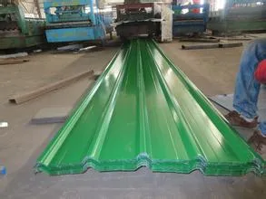 Color Coated Zinc Corrugated Steel Roofing Sheets