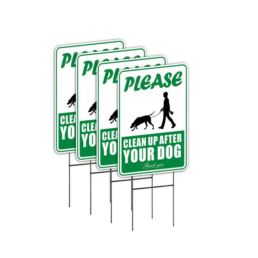 4mm 18X24 Coroplast Election Political Sign Corrugated Plastic Yard Sign Lawn Sign