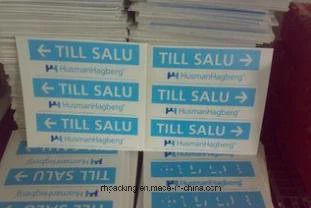 Smiple Printed UV Stabilized Plastic/Corona Treated PP Corrugated Plastic/Correx/Coroplast/Correx