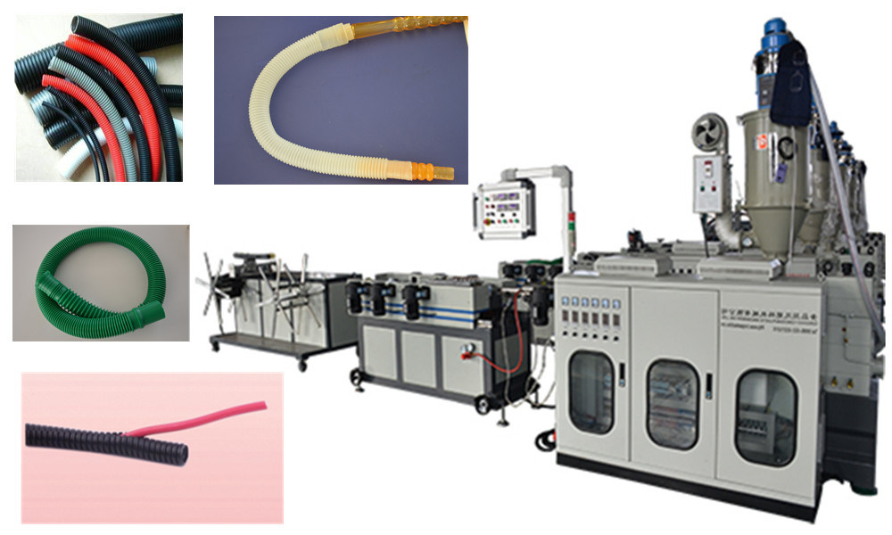 PP PE Shrinkable Single Wall Corrugated Pipe Machine/Shrinkable Tube Machine/Water Drainage Pipe Machine