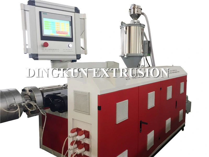 Big Diameter 450mm HDPE Pipe Plastic Machine / PE Pipe Production Line / PE Pipe Plastic Extruder