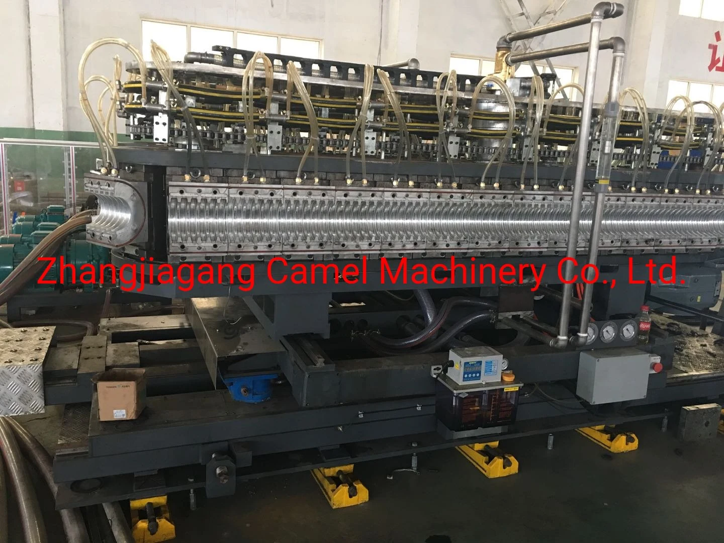 Automatic Double Wall Corrugated Plastic Pipe Extrusion Line