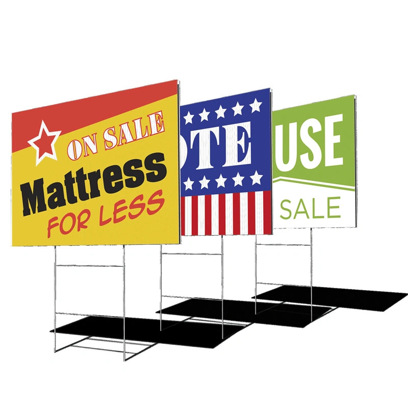 Wholesale OEM and custom Coroplast signs, advertising and warning boards