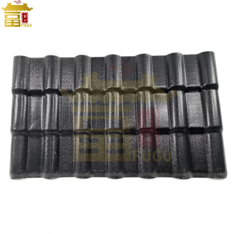 ASA Corrugated Plastic Roof Tile Coated Synthetic Resin Sheet Anti-aging Roof Sheet