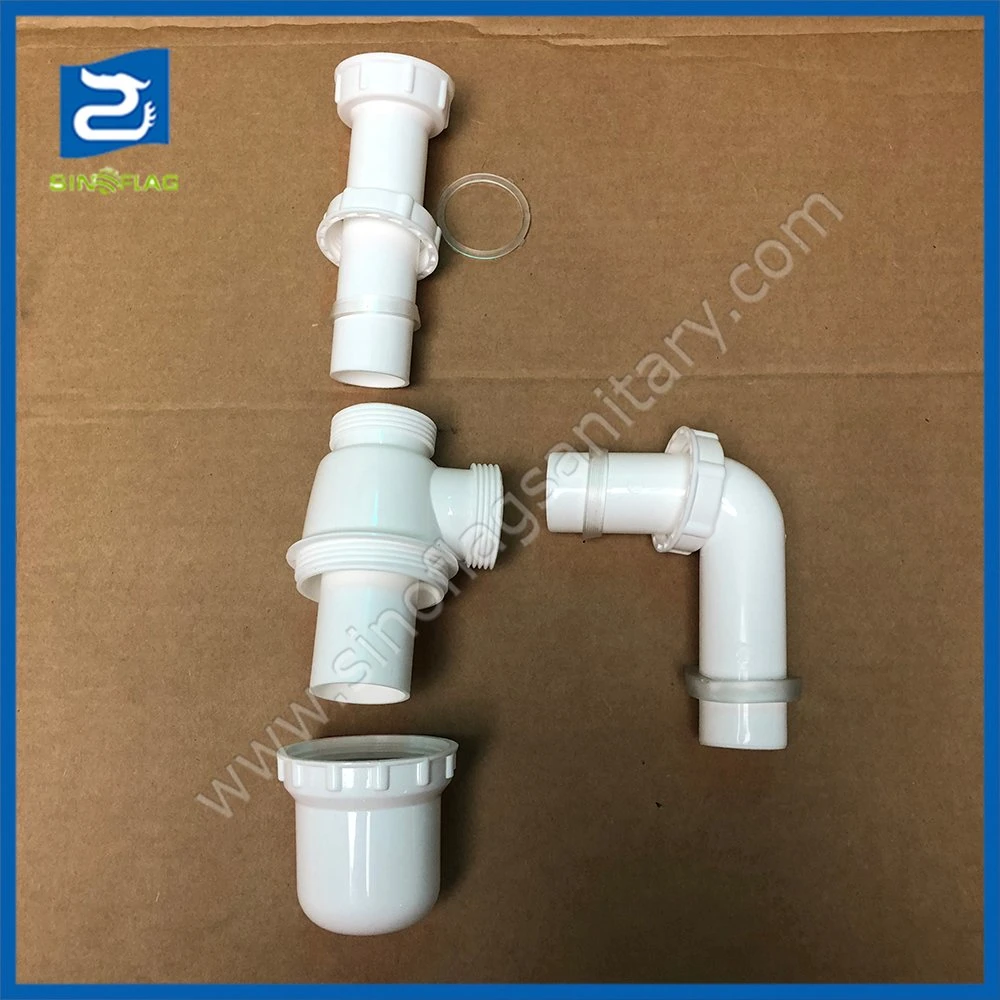 1.1/4\” Drain Plastic Waste Siphon Drain Bottle Trap