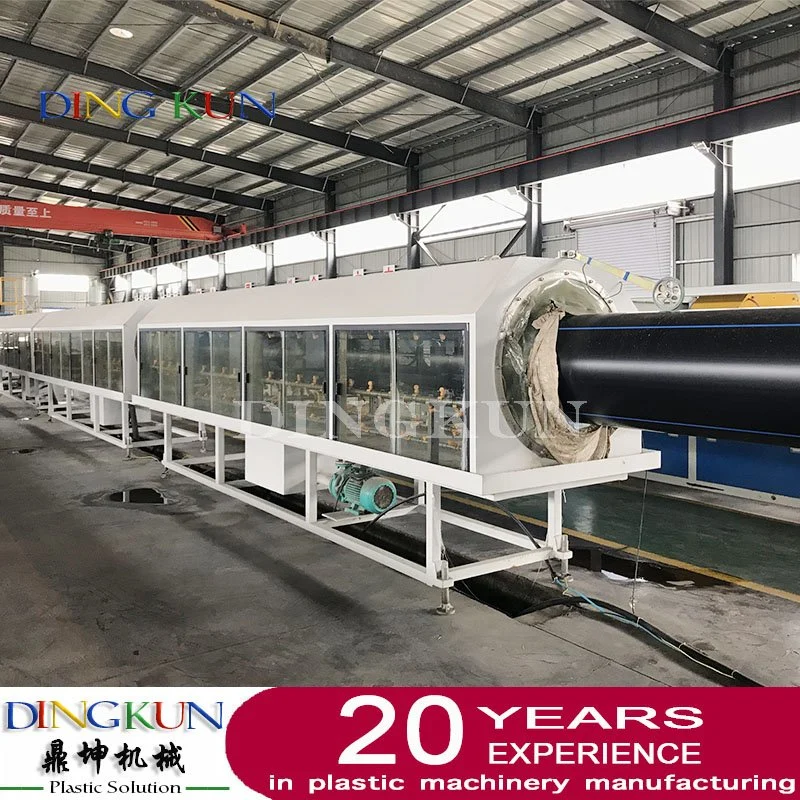 Big Diameter 450mm HDPE Pipe Plastic Machine / PE Pipe Production Line / PE Pipe Plastic Extruder