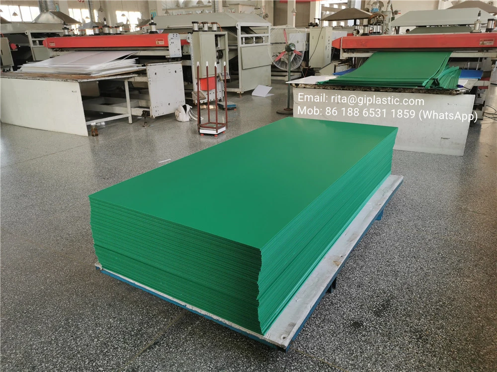 PP plastic sheet corrugated sheet for plastic packaging box