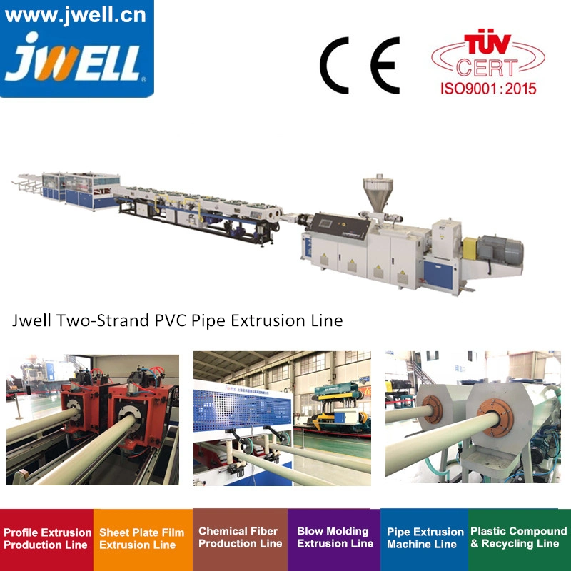 Jwell PVC electrical pipe/water supply pipe/drain pipe/conduit plastic machine