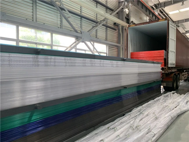 8mm Two Wall Hollow Polycarbonate Sheet for Greenhouse/ Greenhouse Polycarbonate Sheet