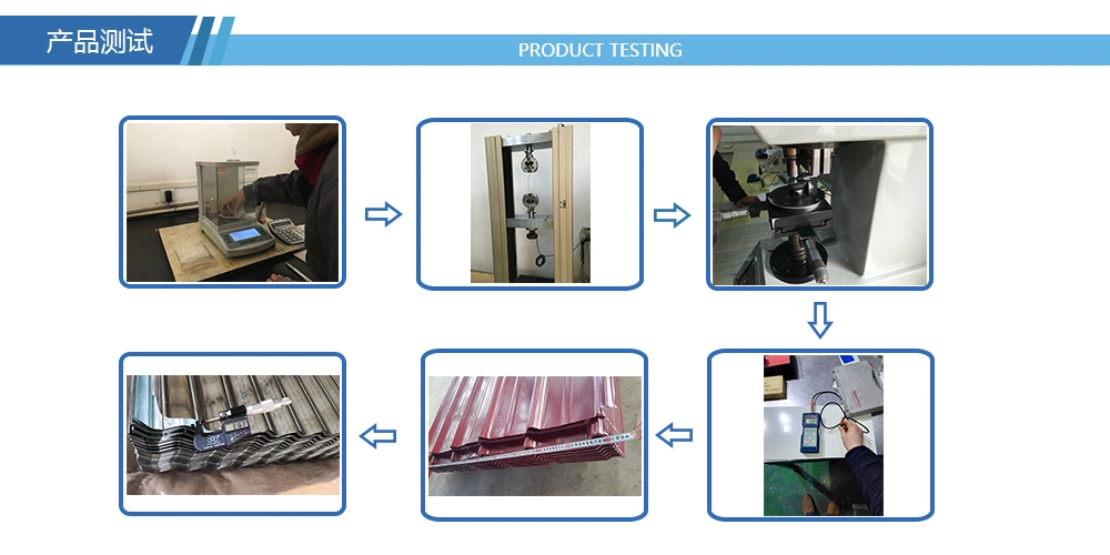 Color Coated Corrugated Steel Roofing Sheets