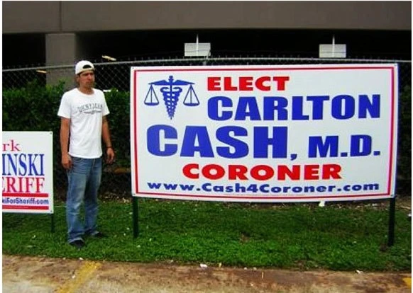 UV Resistant, Framed, Carona Treated Coroplast Outdoor Yard Sign Board
