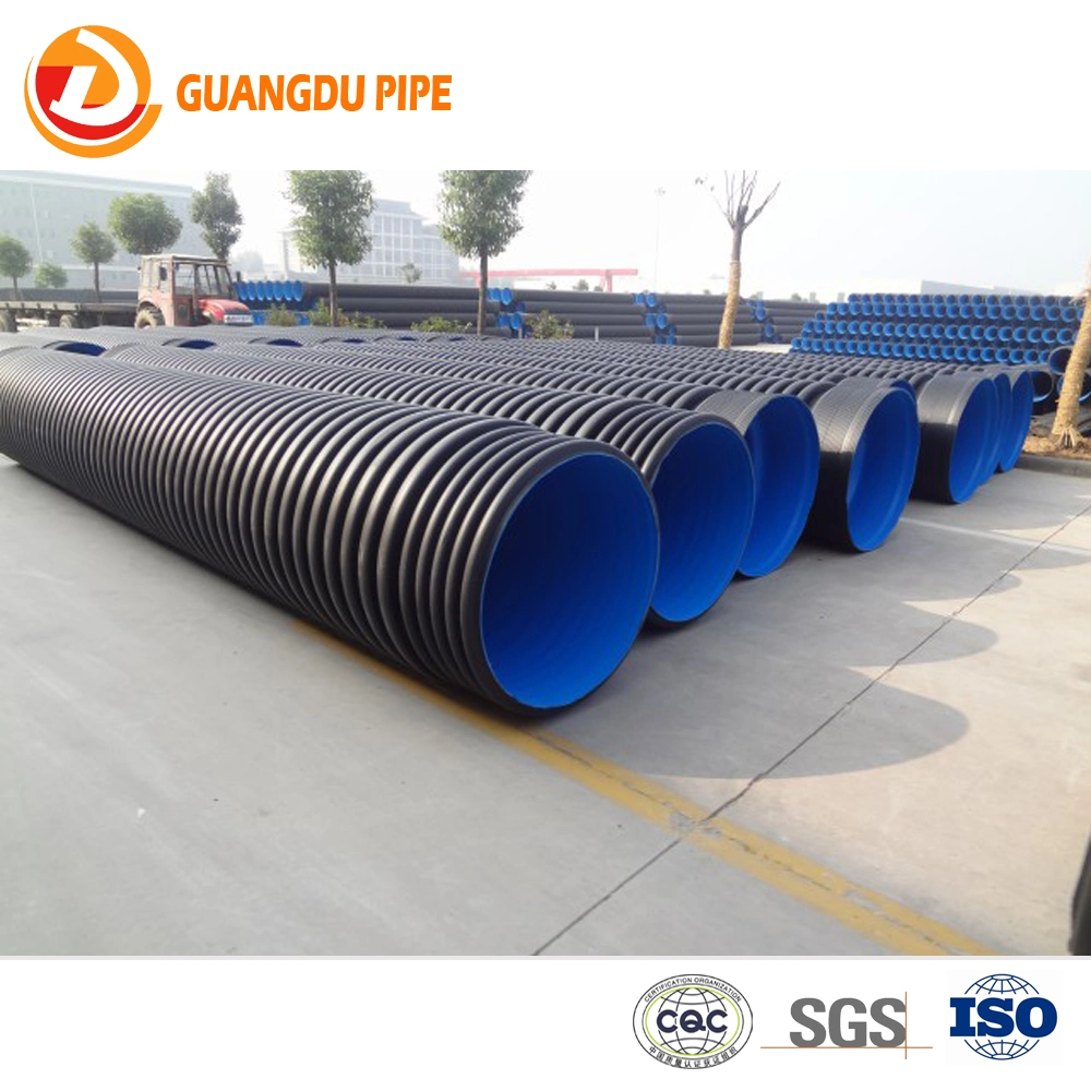 300mm diameter HDPE pipe corrugated plastic culvert pipe