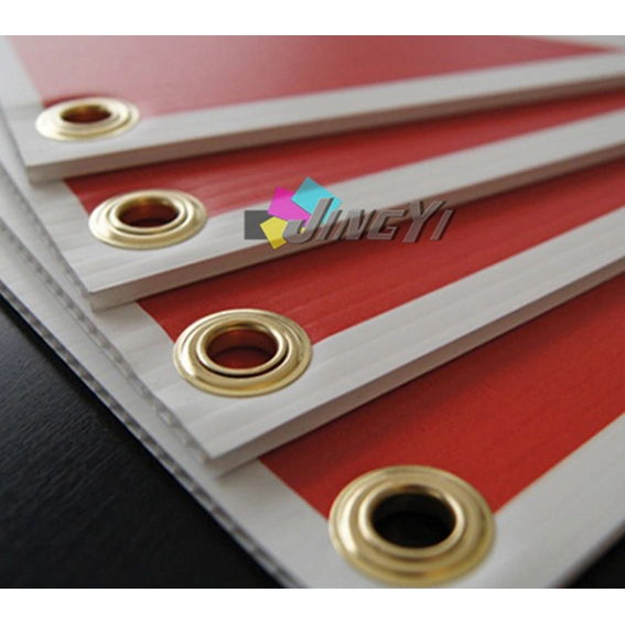 Outdoor eye hanging cardboard Coroplast Corflute logo plastic sheet for sale