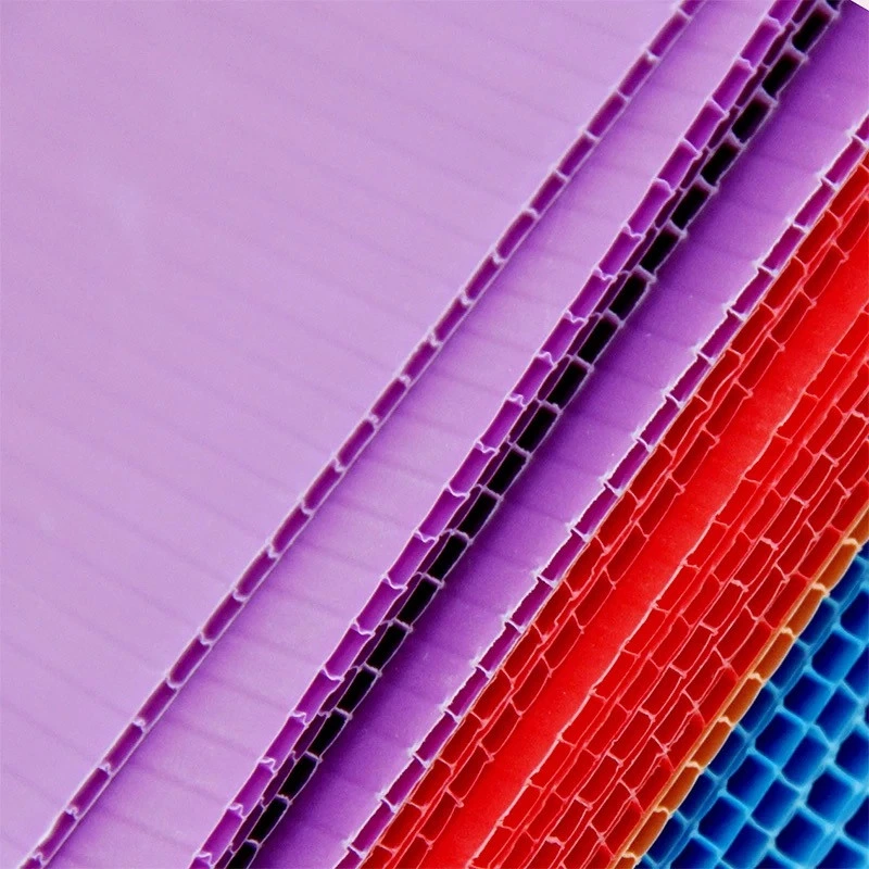PP Hollow Coroplast Polypropylene Sheet 4X8FT Corrugated Plastic Sheet