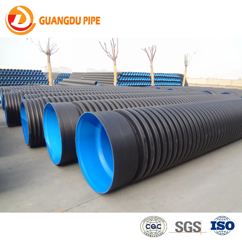 800mm culvert pipe HDPE double wall corrugated pipe