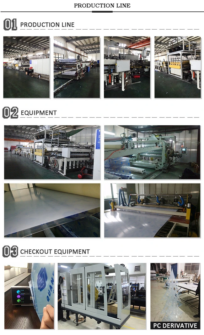 8mm Hollow Polycarbonate Sheet for Greenhouse Polycarbonate Sheet