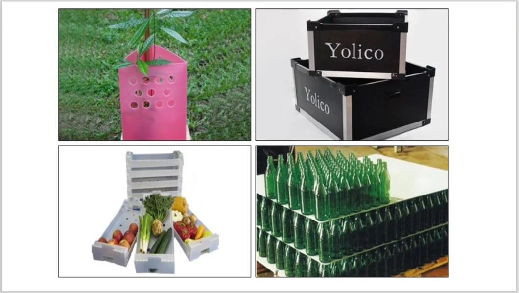 Custom Made Size PP Hollow Plastic Sheet with Coroplast Corrugated Plastic Panels Sheet for Sale