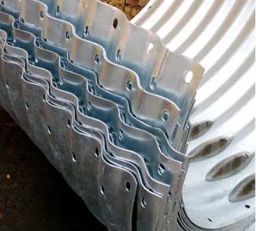 Customizable Thickness Construction Building Materials Corrugated Galvanized Culvert Steel Pipe