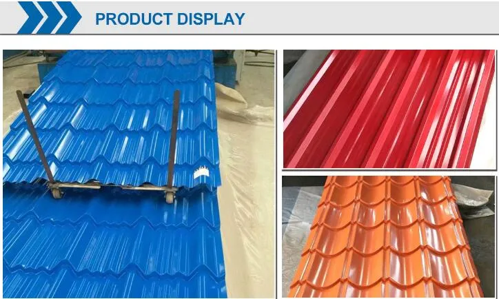 Black Corrugated Metal Roofing Sheet Coated Metal