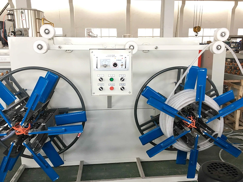 Single Wall Corrugated Flexible Culvert Exhaust Pipe Making Machine Line / PP PE PVC EVA Manufacturing Plant