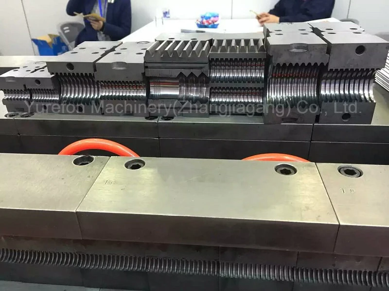 Single Double Wall Corrugated Drainage Pipe Extruder, PE PVC Plastic Pipe Making Machine