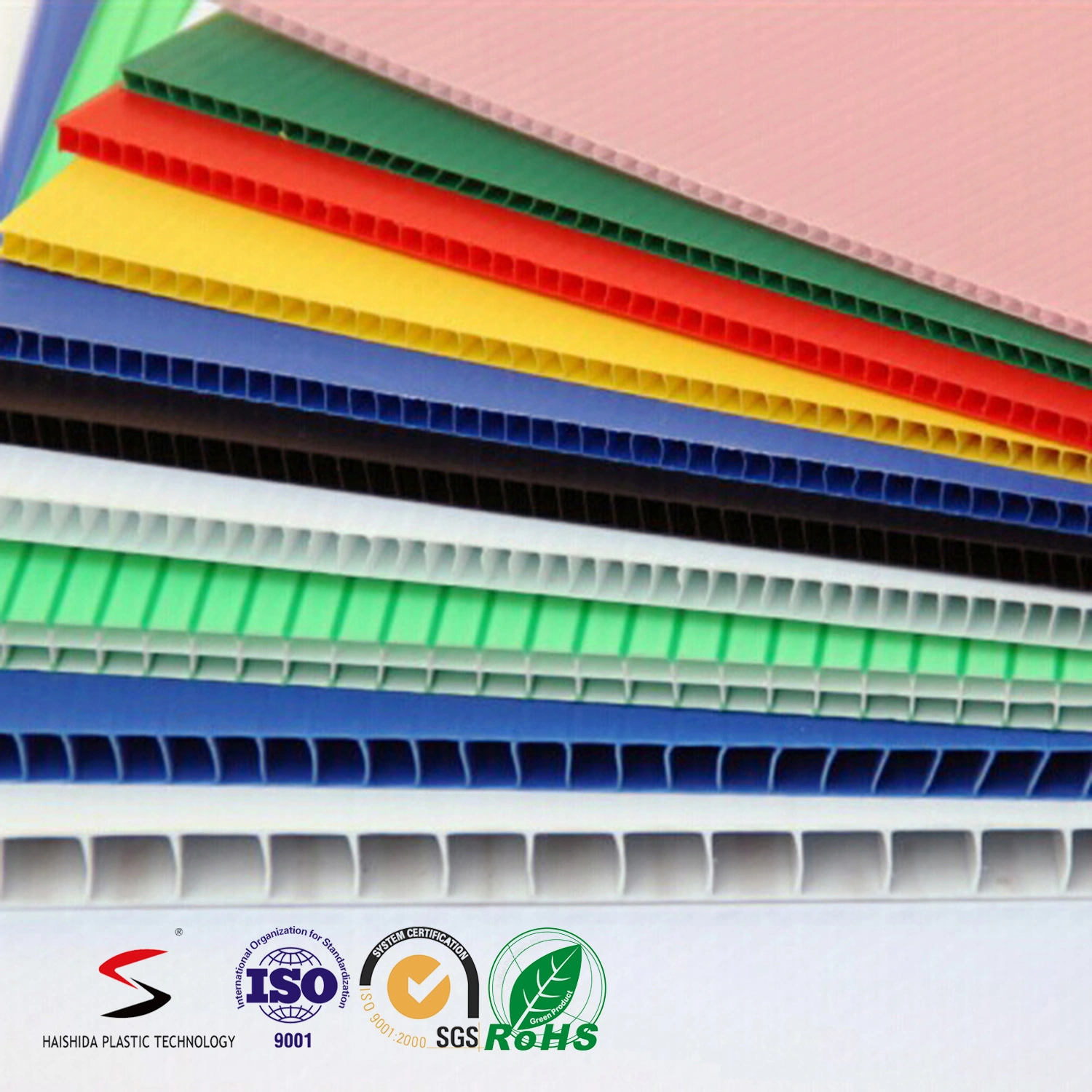 Corrugated Coroplast PP Sheet Corrugated Plastic Sheet
