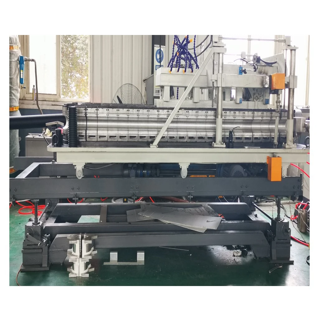 PVC HDPE Plastic Corrugated Dwc Corrugated Pipe Extruder