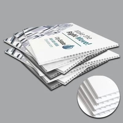 PP Material Corrugated Plastic Board Printing Coroplast Yard Signs