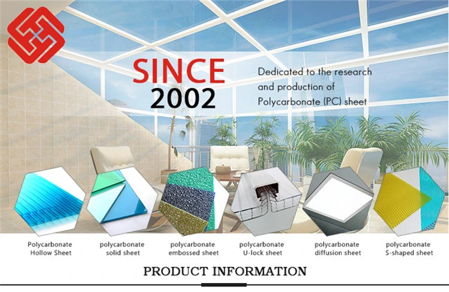 Polycarbonate Solid Sheet 100% Raw Material Polycarbonate Diffusion Sheet for LED