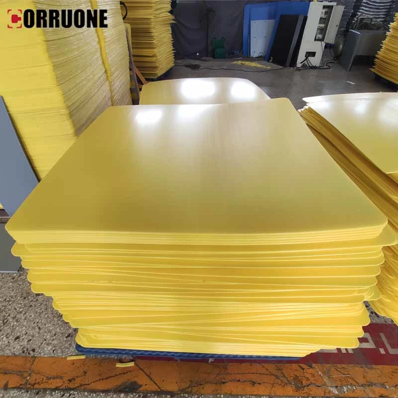 2mm 3mm and 4mm Coroplast/Cartonplast/Corrugated Plastic/PP Underlay Sheets for Bottle Separators